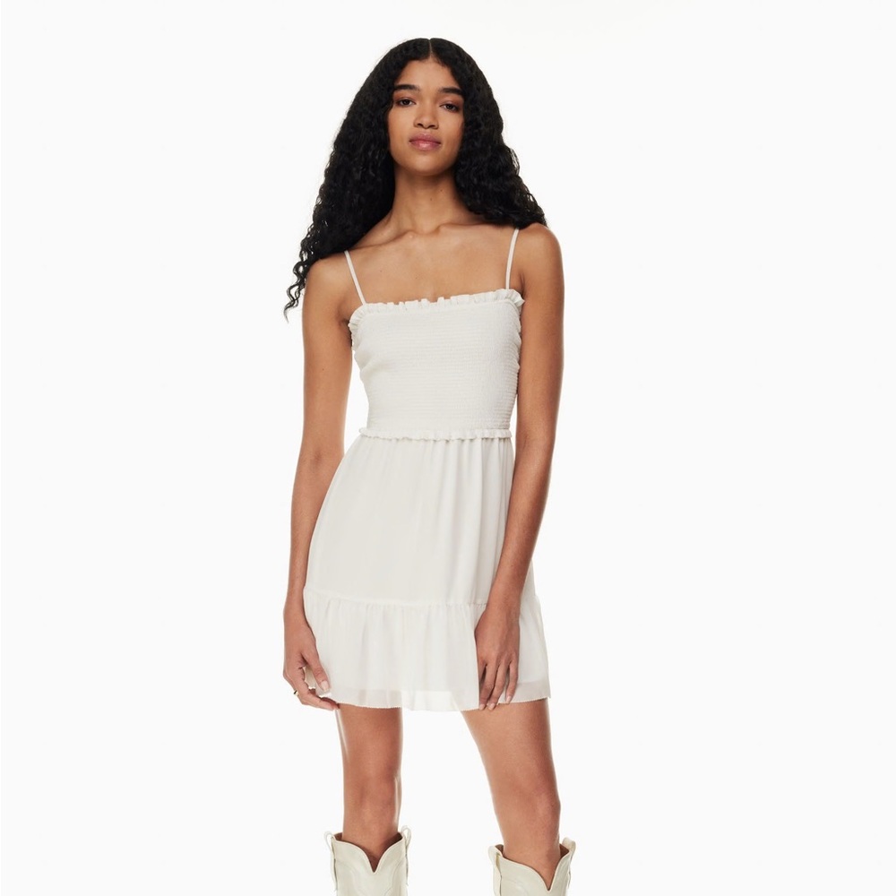 Aritzia Wilfred Baby Blue Dress